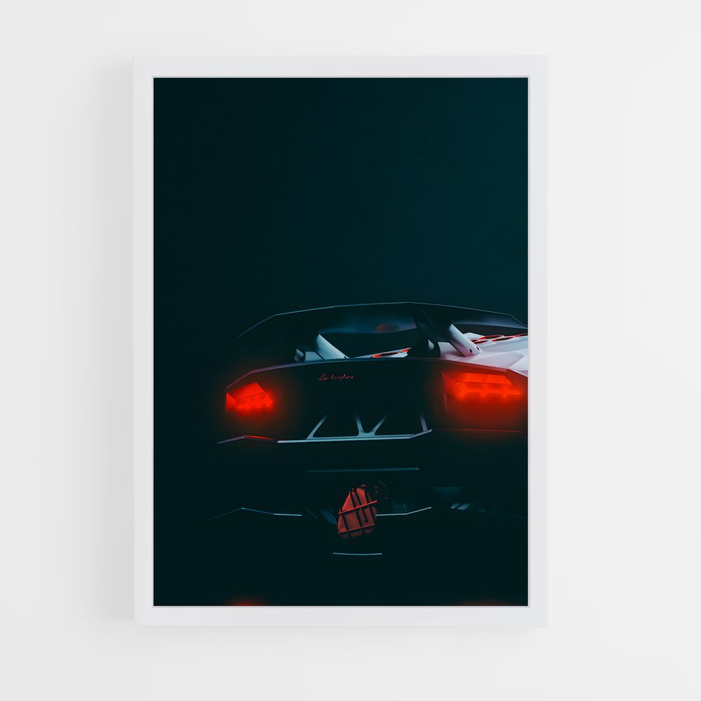 Poster Sombre Émotion – affiche Lamborghini (vue 3)